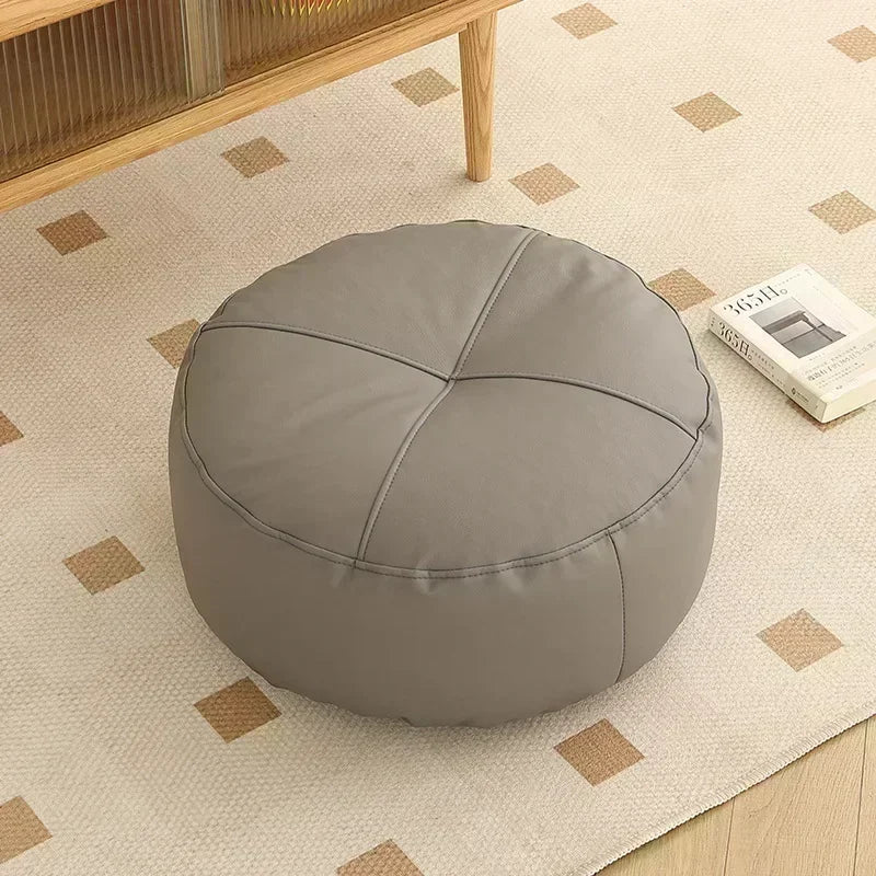 Coussin Malin Round--dark grey / 40x40x15cm 1PC Floor Cushions Thick Small Sitting Pier Square/Round Pouf  Lazy Cushion Home Sofa Bay Window Decor Lattiatyynyt 바닥 쿠션