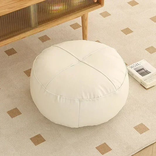 Coussin Malin Round-white / 40x40x15cm 1PC Floor Cushions Thick Small Sitting Pier Square/Round Pouf  Lazy Cushion Home Sofa Bay Window Decor Lattiatyynyt 바닥 쿠션