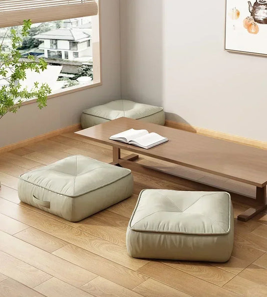 Coussin Malin 1PC Floor Cushions Thick Small Sitting Pier Square/Round Pouf  Lazy Cushion Home Sofa Bay Window Decor Lattiatyynyt 바닥 쿠션