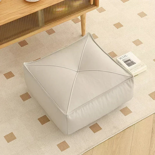 Coussin Malin Square-grey / 40x40x15cm 1PC Floor Cushions Thick Small Sitting Pier Square/Round Pouf  Lazy Cushion Home Sofa Bay Window Decor Lattiatyynyt 바닥 쿠션