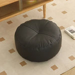 Coussin pouf rond 40cm | Noir - Vignette | Coussin Malin