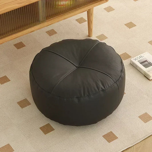 Coussin Malin Round-black / 40x40x15cm 1PC Floor Cushions Thick Small Sitting Pier Square/Round Pouf  Lazy Cushion Home Sofa Bay Window Decor Lattiatyynyt 바닥 쿠션