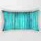 Coussin Malin 29 / 30X50CM-pillow cover 2023 New Teal Blue Geometric Lumbar Pillows Case 30X50CM Nordic Blue Cushion Pillow for Couch Sofa Throw Pillows Case Decor Home