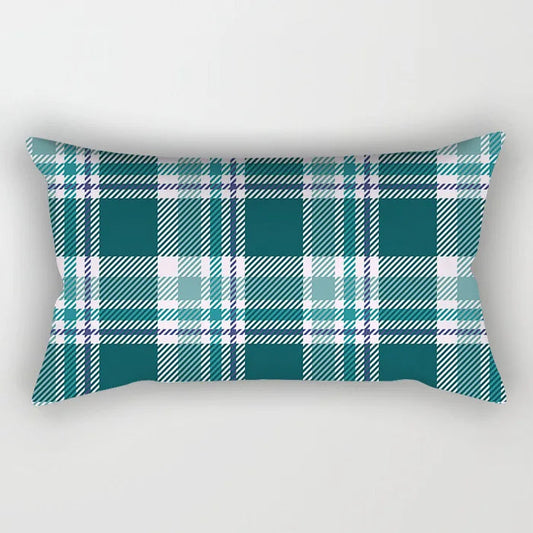 Coussin Malin 6 / 30X50CM-pillow cover 2023 New Teal Blue Geometric Lumbar Pillows Case 30X50CM Nordic Blue Cushion Pillow for Couch Sofa Throw Pillows Case Decor Home