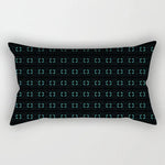 Housse de coussin canapé rectangulaire noire | Classique - Vignette | Coussin Malin