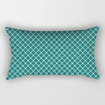 Housse de coussin canapé rectangulaire bleuté | Classique - Vignette | Coussin Malin