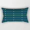 Coussin Malin 25 / 30X50CM-pillow cover 2023 New Teal Blue Geometric Lumbar Pillows Case 30X50CM Nordic Blue Cushion Pillow for Couch Sofa Throw Pillows Case Decor Home