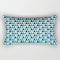 Coussin Malin 31 / 30X50CM-pillow cover 2023 New Teal Blue Geometric Lumbar Pillows Case 30X50CM Nordic Blue Cushion Pillow for Couch Sofa Throw Pillows Case Decor Home