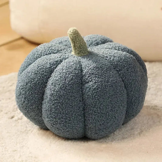 Coussin Malin Bleu / 20x20cm Coussin canapé décoratif | Citrouille