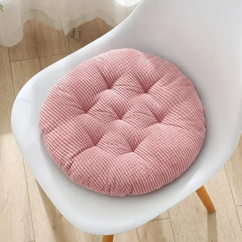 Coussin Malin Rose / 30cm Coussin de chaise rond