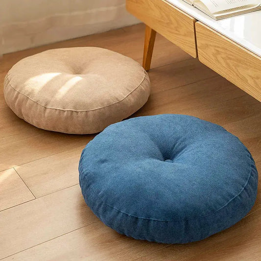 Coussin Malin Coussin pouf rond multifonction
