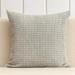 Housse de coussin canapé en peluche | Couleurs claires - Vignette | Coussin Malin