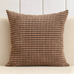Housse de coussin canapé en peluche | Couleurs foncées - Vignette | Coussin Malin