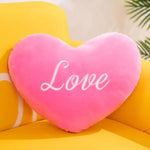 Coussin décoratif Love | Cœur rose - Vignette | Coussin Malin