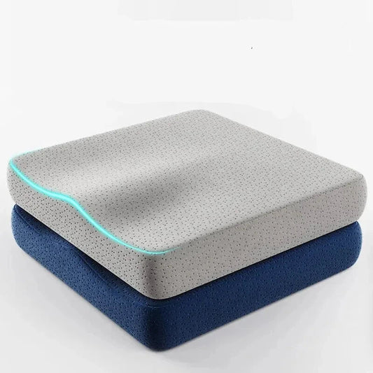 Coussin Malin Coussin à mémoire de forme Coussin ergonomique à mémoire de forme | Bleu