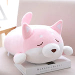 Gros coussin original | Shiba rose triste - Vignette | Coussin Malin
