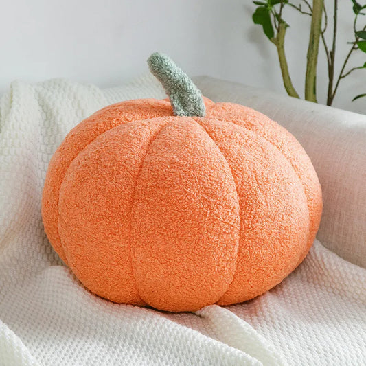 Coussin Malin Orange / 20x20cm Coussin canapé décoratif | Citrouille