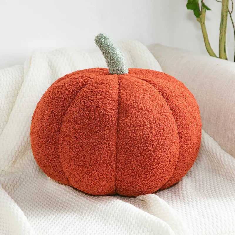 Coussin Malin Rouge / 20x20cm Coussin canapé décoratif | Citrouille
