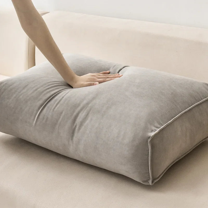 Coussin Malin Coussin canapé Gros coussin canapé rectangulaire gris