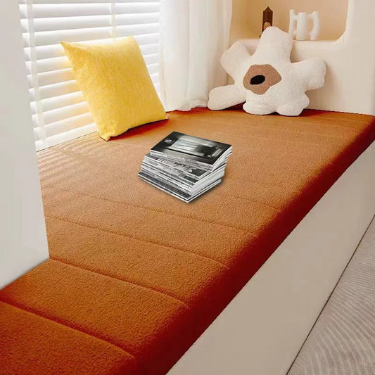 Coussin Malin 100x35cm Coussin canapé palette imperméable | Marron