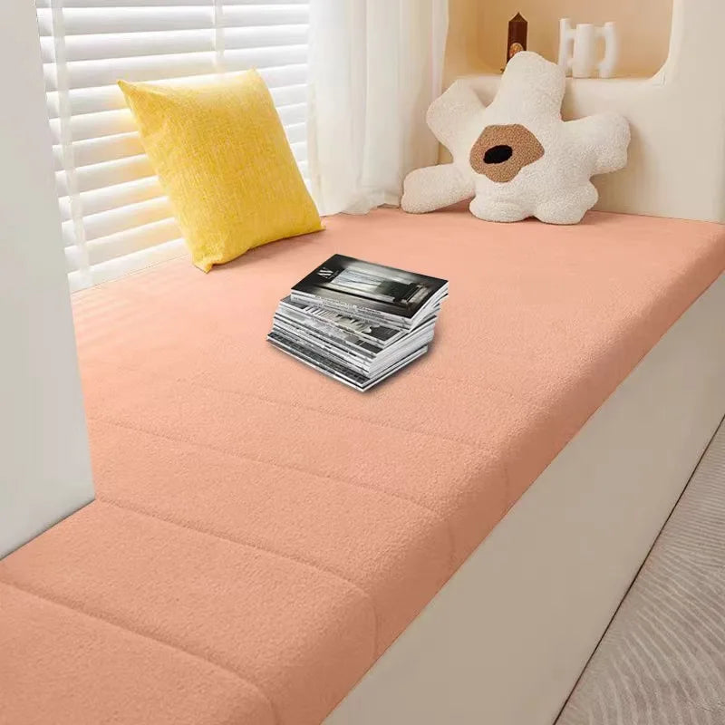 Coussin Malin 100x35cm Coussin canapé palette imperméable | Saumon