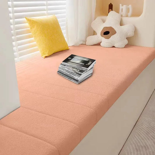 Coussin Malin 100x35cm Coussin canapé palette imperméable | Saumon