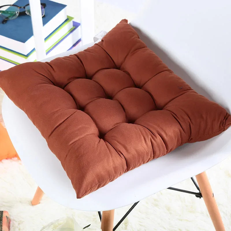Coussin Malin Marron Coussin d'extérieur pour chaise 40x40cm
