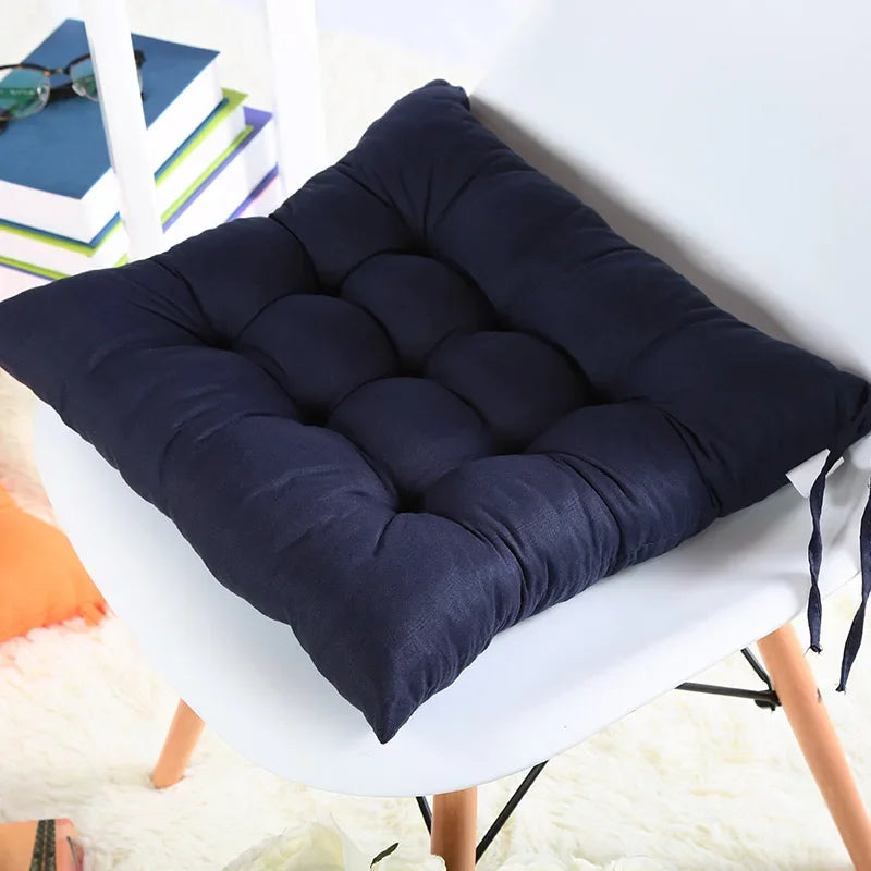 Coussin Malin Noir Coussin d'extérieur pour chaise 40x40cm