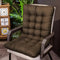 Coussin Malin Coussin d'extérieur pour chaise 45x85cm Coussin d'extérieur pour chaise | Marron