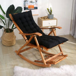 Coussin d'extérieur pour chaise imperméable | Classique noir - Vignette | Coussin Malin