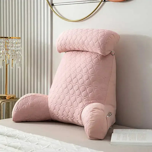 Coussin Malin Rose Coussin de lecture de lit 75x58cm