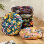 Coussin de sol rond à motifs 55x55cm - Vignette | Coussin Malin