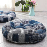 Coussin de sol rond à motifs 55x55cm - Vignette | Coussin Malin