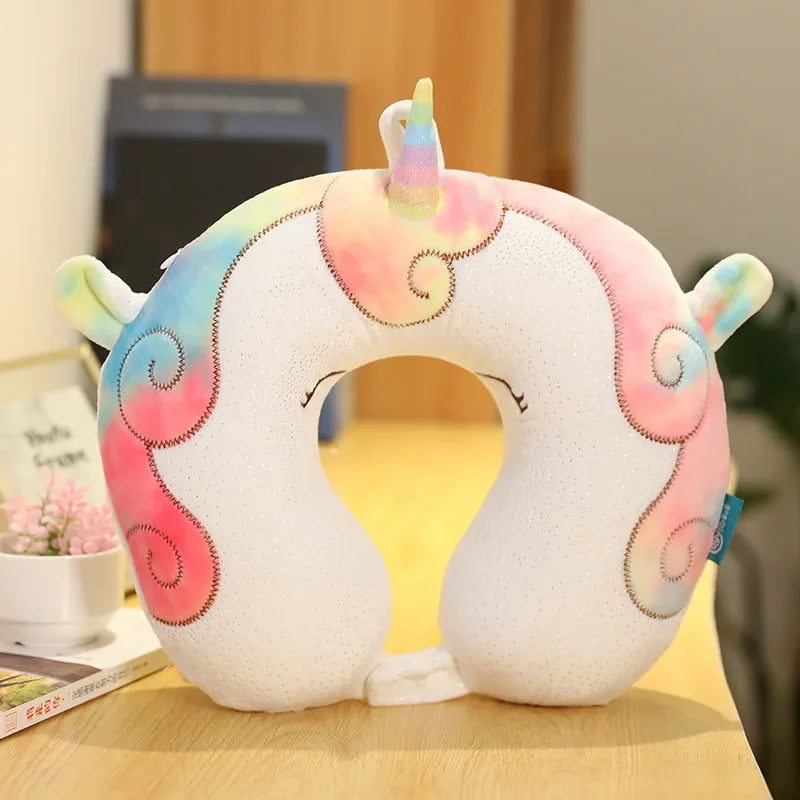 Coussin Malin Coussin de voyage Coussin de voyage à mémoire de forme | Licorne