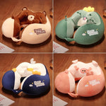 Coussin de voyage Baby Animals | Ours - Vignette | Coussin Malin