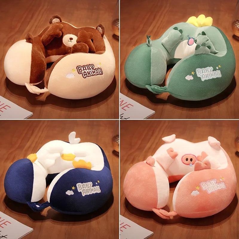 Coussin Malin Coussin de voyage Coussin de voyage Baby Animals | Ours