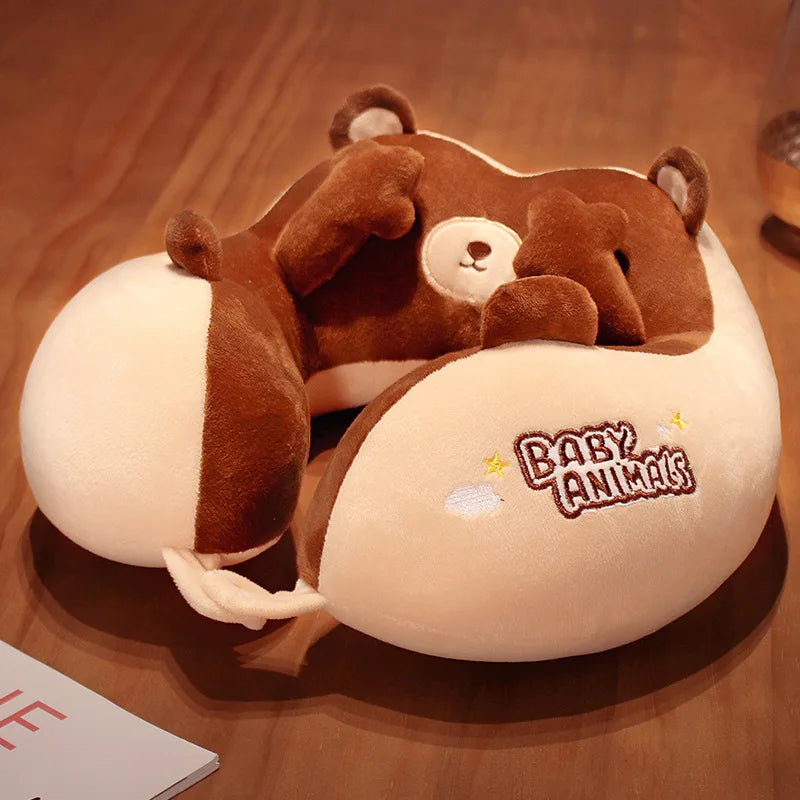 Coussin Malin Coussin de voyage Coussin de voyage Baby Animals | Ours
