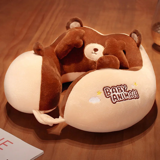 Coussin Malin Coussin de voyage Coussin de voyage Baby Animals | Ours