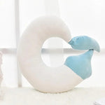 Coussin de voyage original | Renard rose - Vignette | Coussin Malin