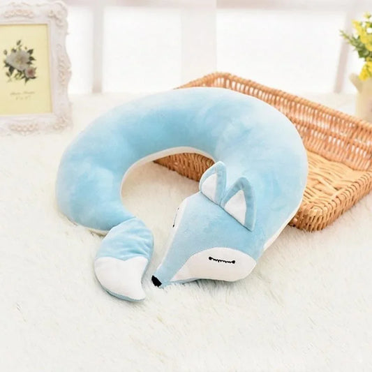 Coussin Malin Coussin de voyage Coussin de voyage original | Renard bleu
