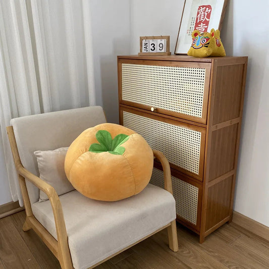 Coussin Malin Coussin décoratif 25cm Coussin décoratif original | Melon