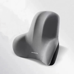 Coussin lombaire à mémoire de forme pour chaise | Gris - Vignette | Coussin Malin