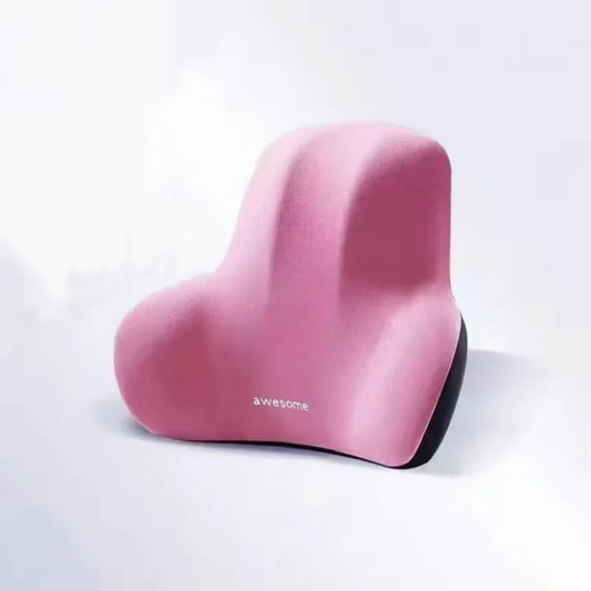 Coussin Malin Coussin lombaire Coussin lombaire à mémoire de forme pour chaise | Rose
