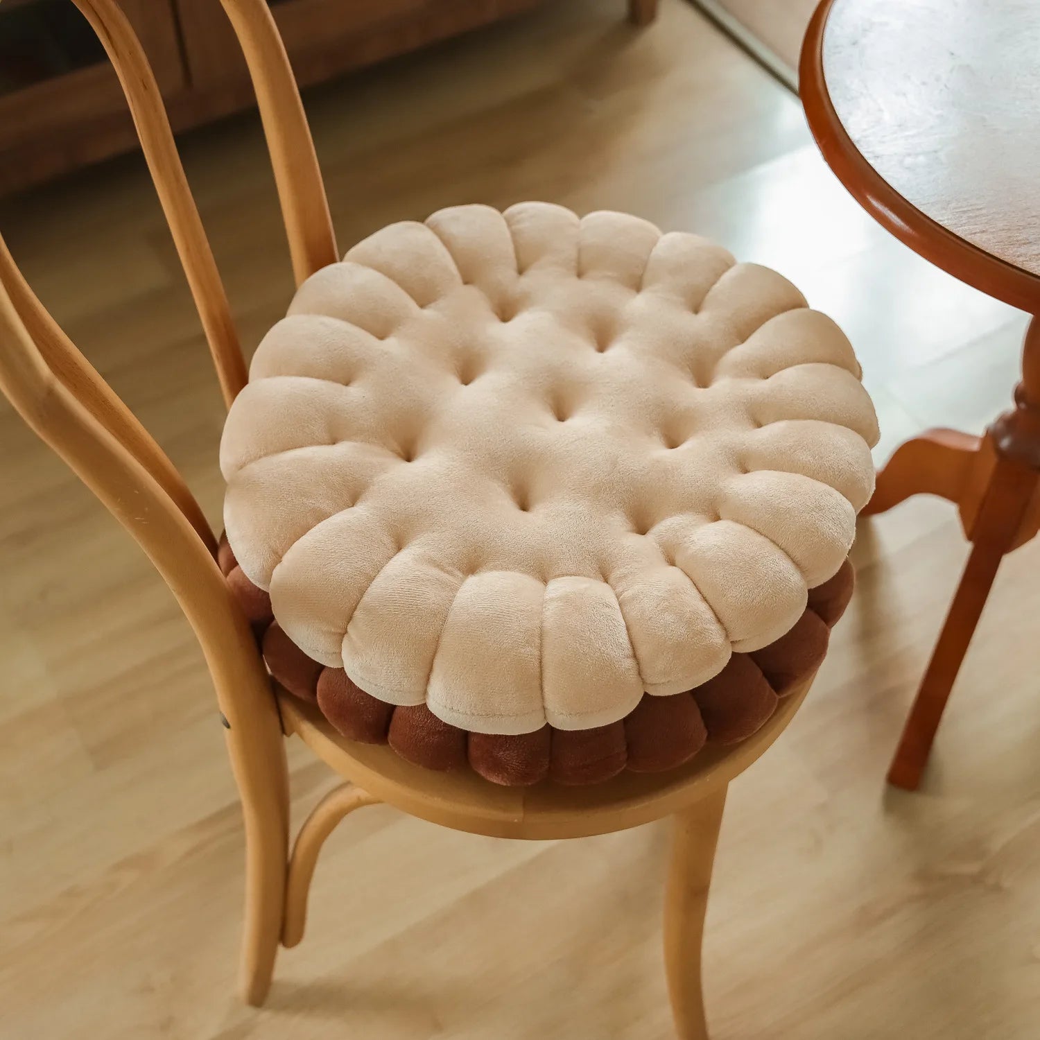 Coussin Malin Coussin original Coussin canapé et chaise original | Biscuit chocolat carré