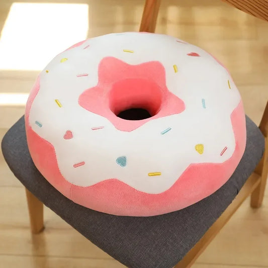 Coussin Malin Coussin original Coussin canapé et chaise original | Donuts blanc