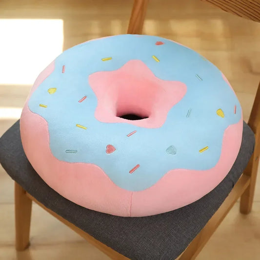 Coussin Malin Coussin original Coussin canapé et chaise original | Donuts bleu