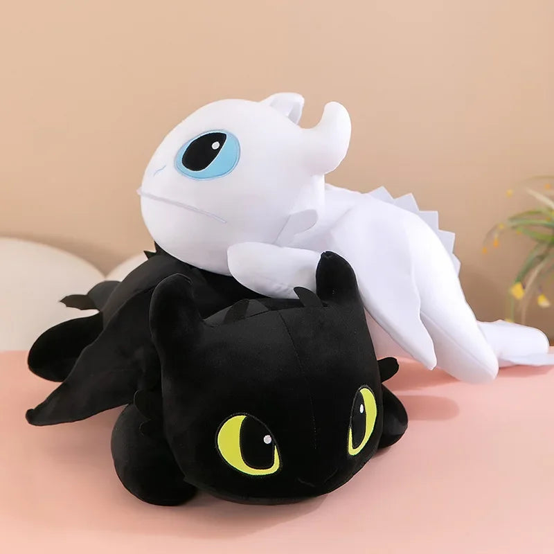 Coussin Malin Coussin original Gros coussin original fantaisie | Dragon blanc
