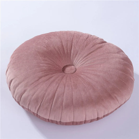 Coussin Malin Coussin pouf Coussin pouf rond classique | 35x35cm rose