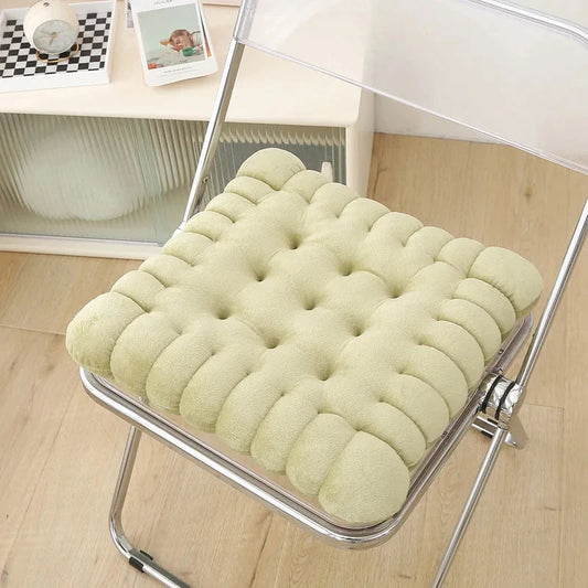 Coussin Malin Coussin pour chaise Coussin pour chaise original | Biscuit rectangulaire vert