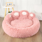 Coussin pour chien | Patte rose - Vignette | Coussin Malin
